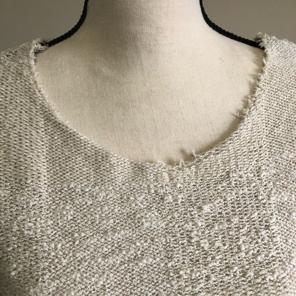 Zara Oversized Cream Sweater - Picture 6 of 6